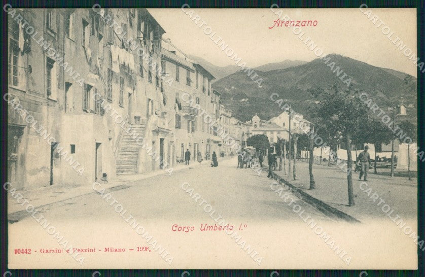 Genova Arenzano cartolina QZ6480 – fronte