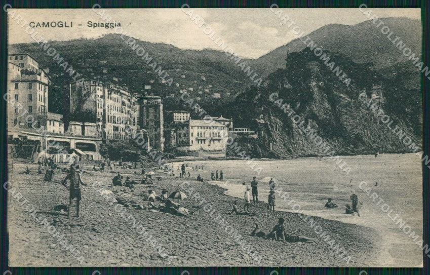 Genova Camogli cartolina QZ6488 – fronte