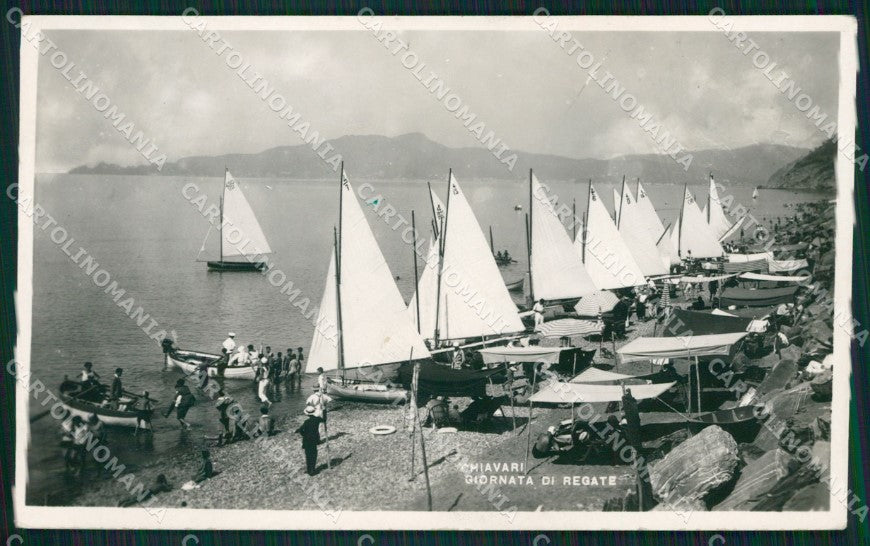 Genova Chiavari Regata Foto cartolina QZ6506 – fronte
