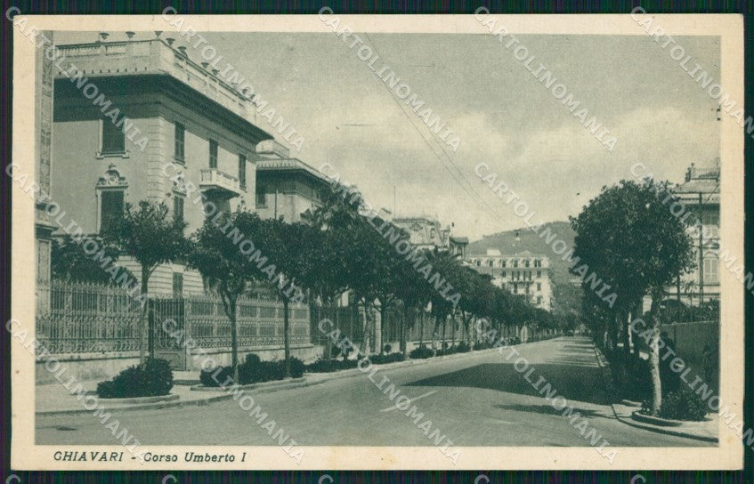 Genova Chiavari cartolina QZ6512 – fronte