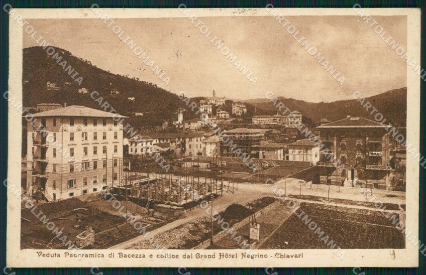 Genova Chiavari Bacezza cartolina QZ6516 – fronte