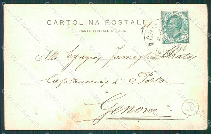 Genova Chiavari cartolina QZ6518 – retro