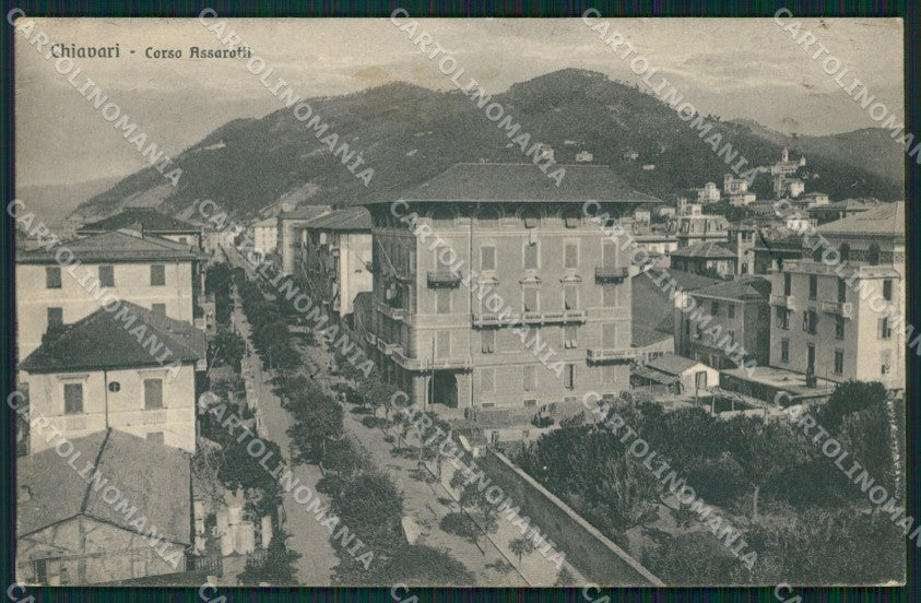 Genova Chiavari cartolina QZ6529 – fronte