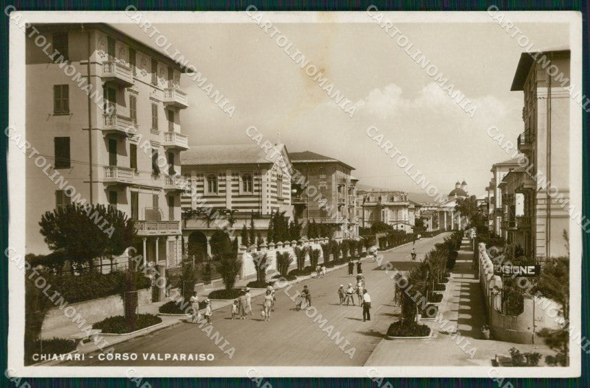 Genova Chiavari Foto cartolina QZ6531 – fronte