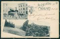Genova Chiavari Saluti da STRAPPINO cartolina QZ6537 – fronte