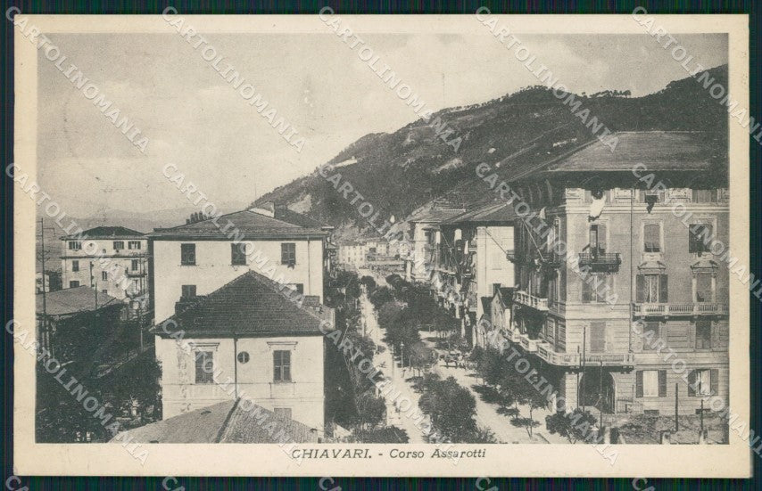 Genova Chiavari cartolina QZ6543 – fronte