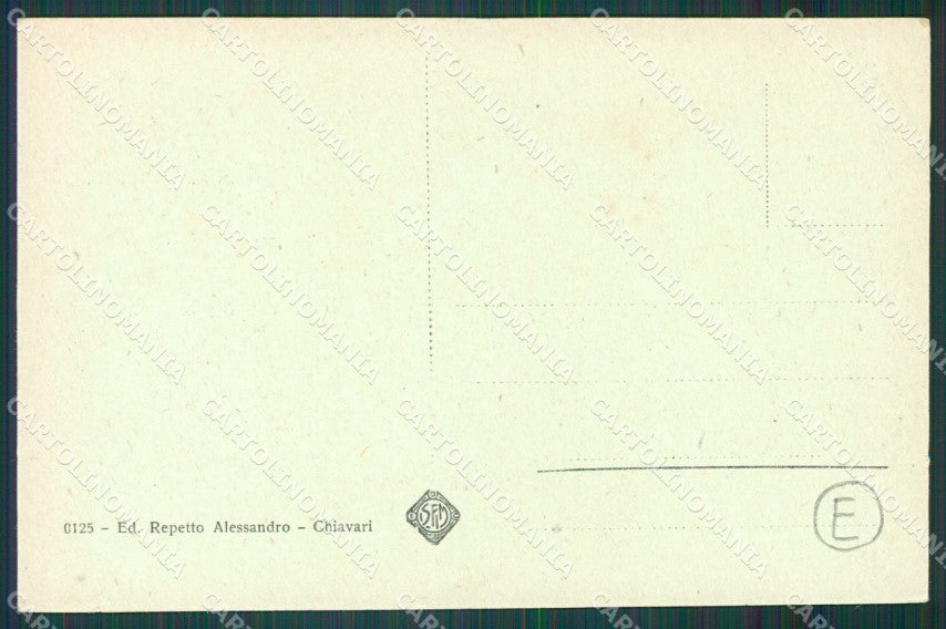 Genova Chiavari Giardini Stazione cartolina QZ6547 – retro