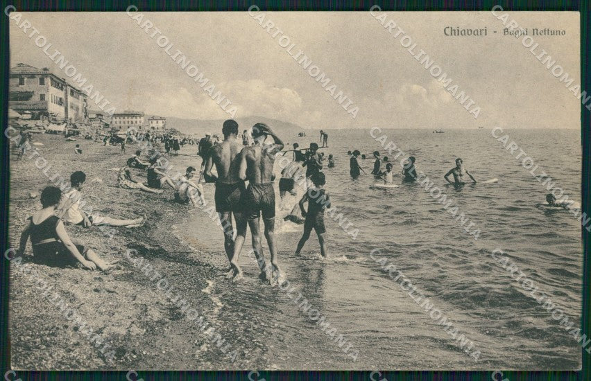 Genova Chiavari cartolina QZ6548 – fronte