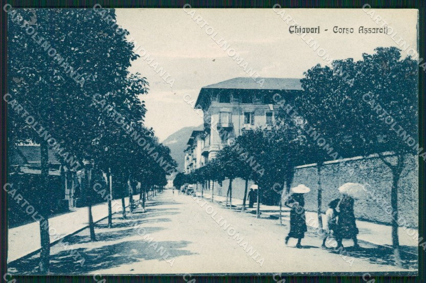 Genova Chiavari cartolina QZ6550 – fronte
