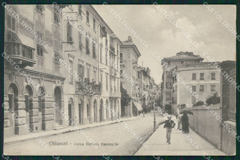 Genova Chiavari cartolina QZ6556 – fronte