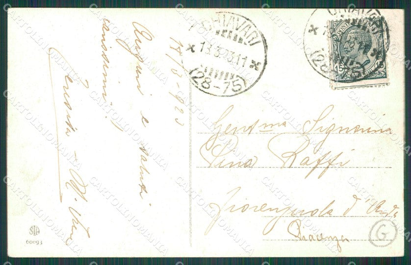 Genova Chiavari Stazione PIEGHINA cartolina QZ6564 – retro