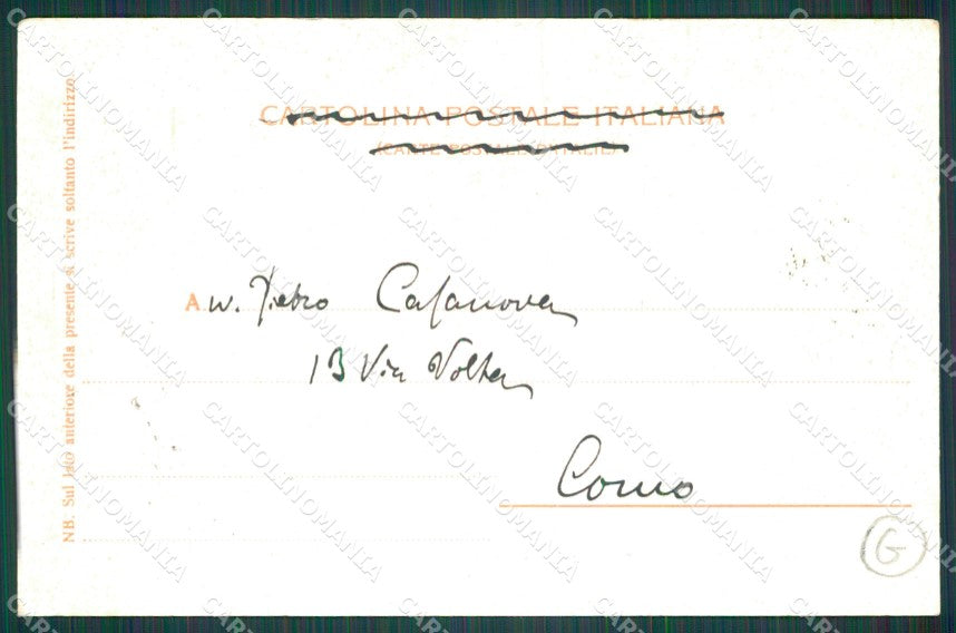 Genova Chiavari cartolina QZ6570 – retro
