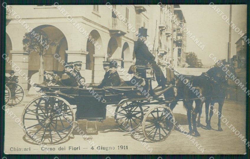 Genova Chiavari Carrozza Foto cartolina QZ6578 – fronte