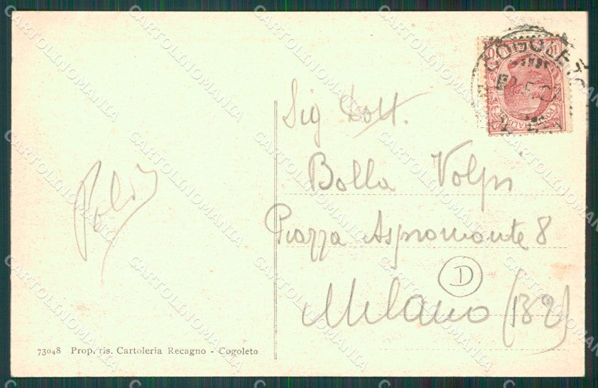 Genova Cogoleto Barca cartolina QZ6583 – retro