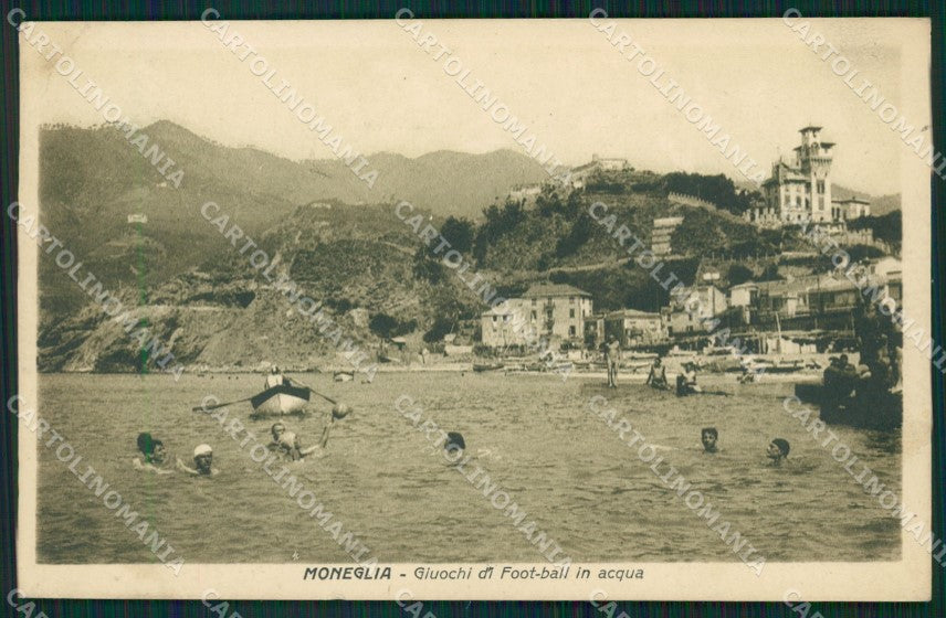 Genova Moneglia cartolina QZ6608 – fronte