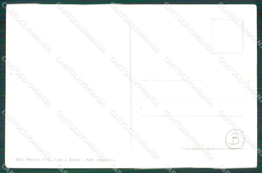 Genova Portofino MACCHIE cartolina QZ6610 – retro