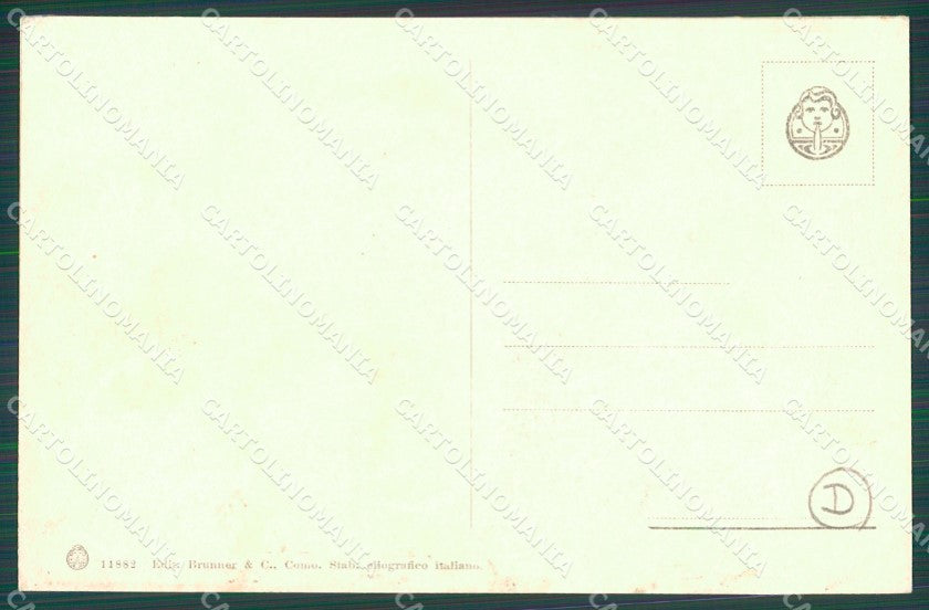 Genova Portofino cartolina QZ6613 – retro