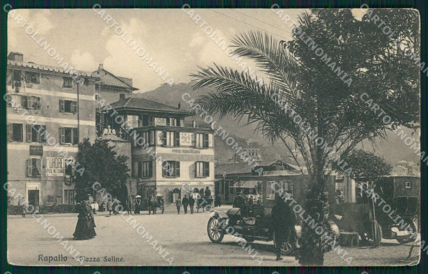Genova Rapallo Auto STRAPPINO cartolina QZ6623 – fronte