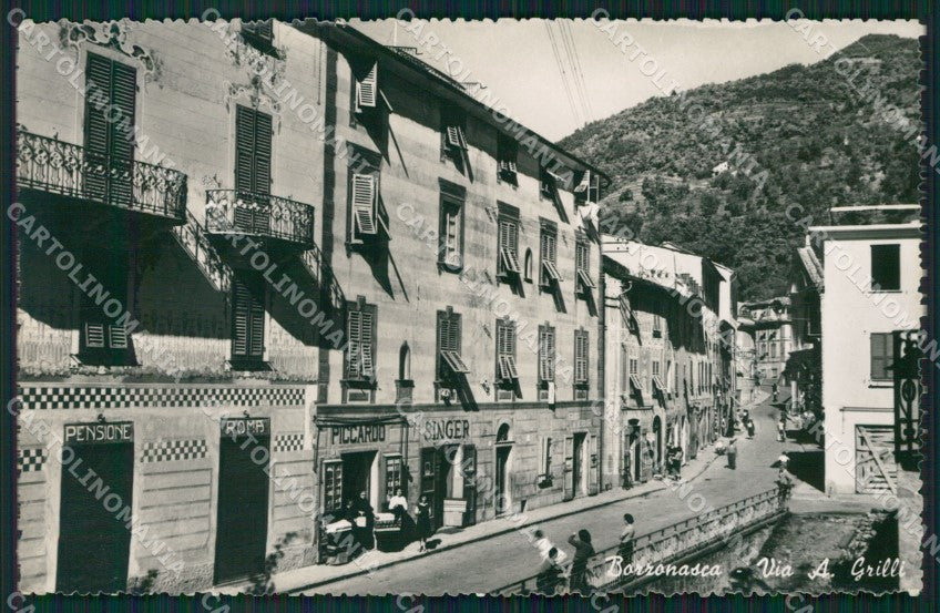 Genova Borzonasca Foto cartolina QZ6680 – fronte