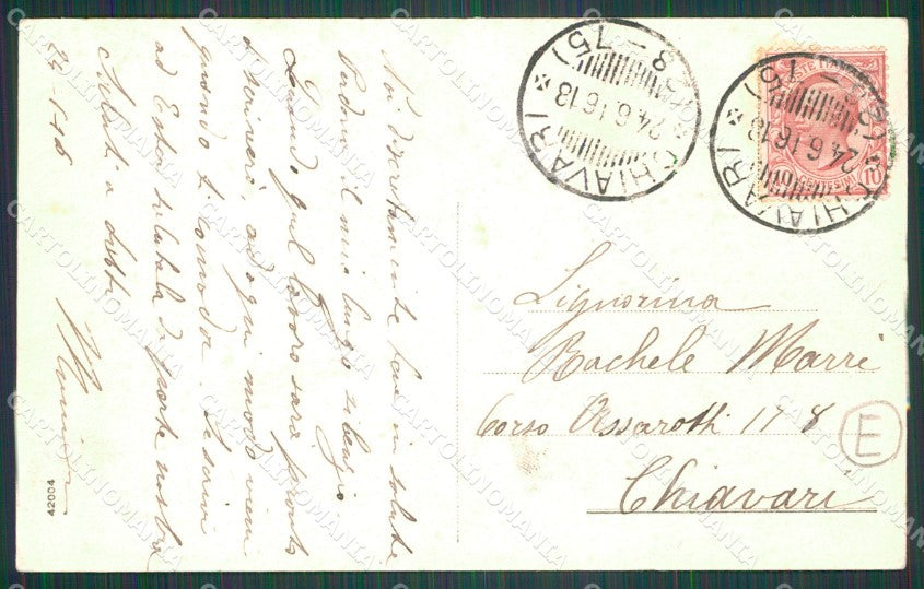 Genova Borzonasca Fiume Sturla cartolina QZ6681 – retro