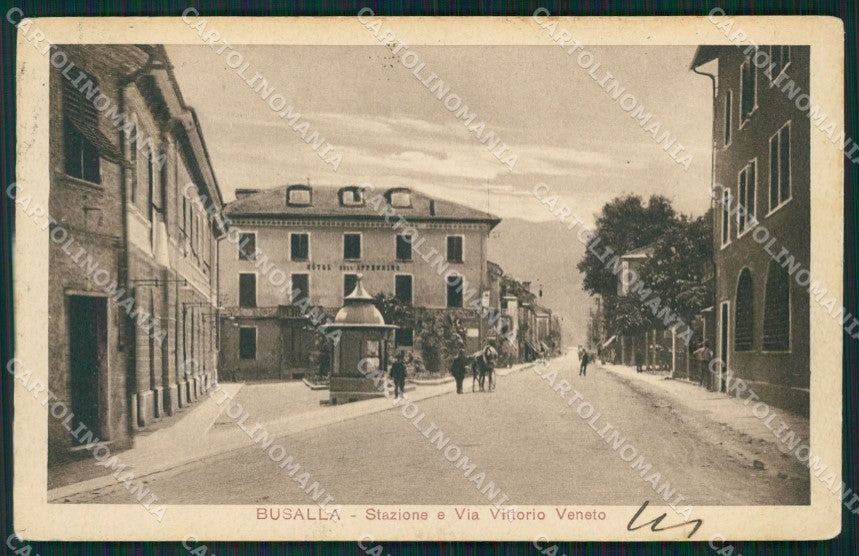 Genova Busalla cartolina QZ6691 – fronte