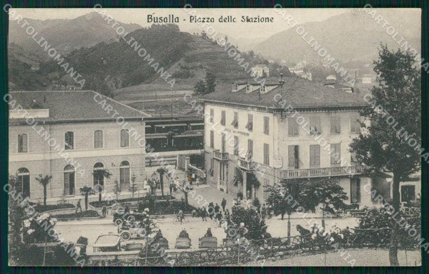 Genova Busalla Stazione cartolina QZ6699 – fronte