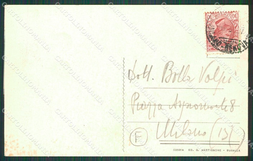 Genova Busalla Stazione cartolina QZ6699 – retro