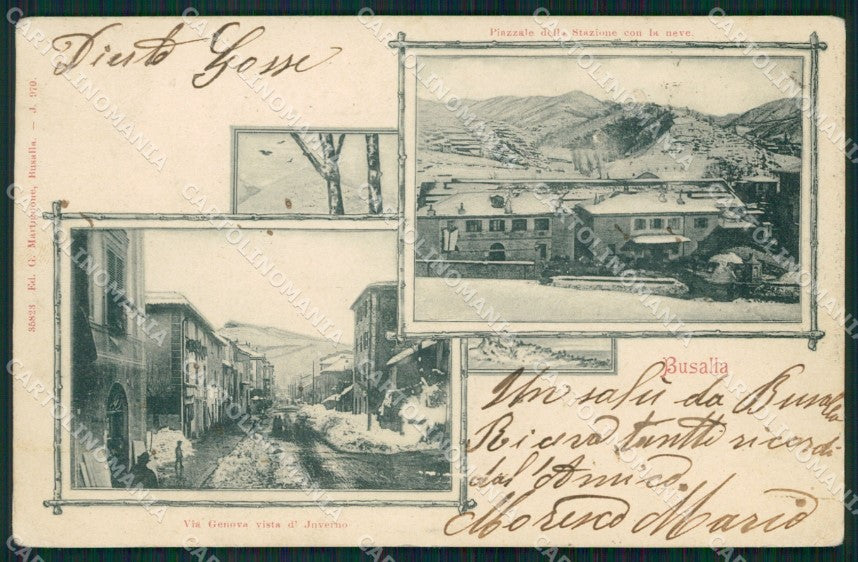 Genova Busalla FORO cartolina QZ6702 – fronte