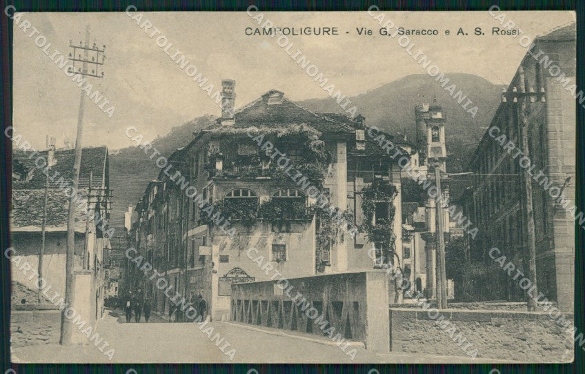 Genova Campoligure cartolina QZ6716 – fronte