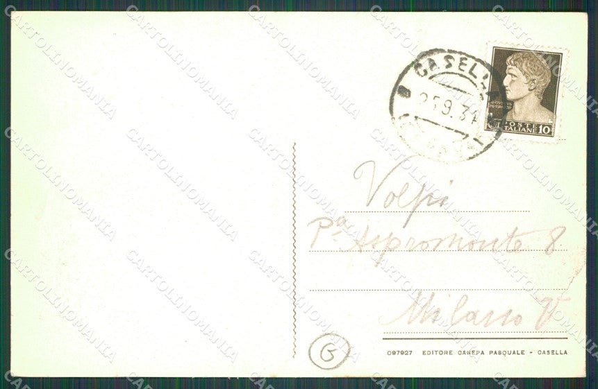 Genova Casella cartolina QZ6719 – retro