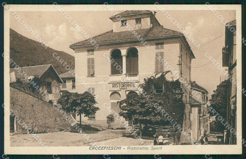 Genova Crocefieschi cartolina QZ6732 – fronte