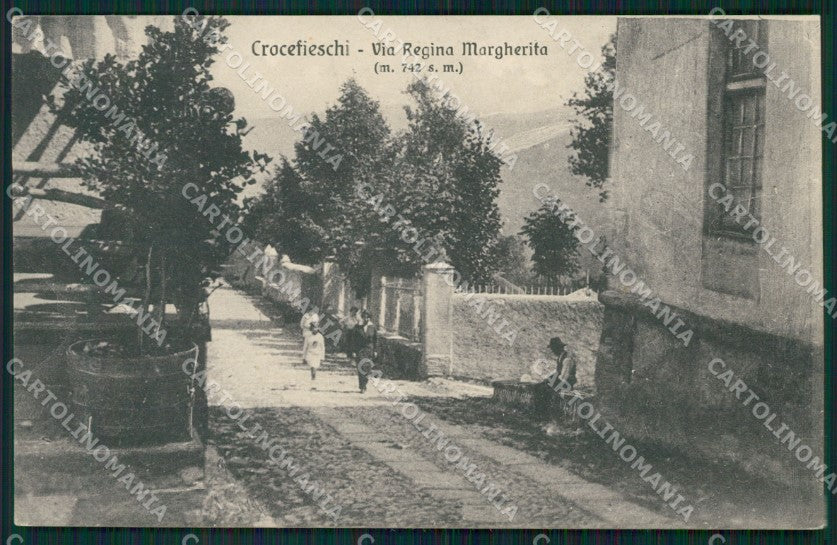 Genova Crocefieschi cartolina QZ6734 – fronte