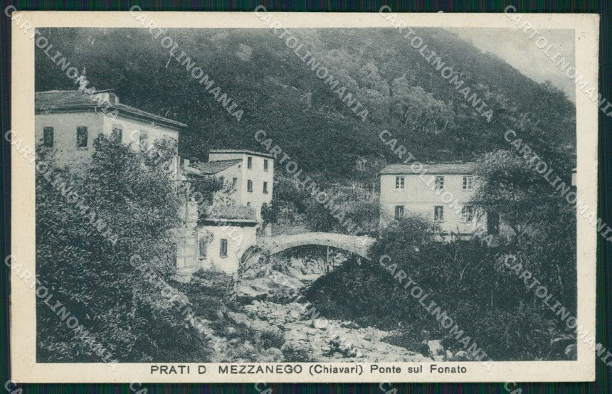 Genova Mezzanego Prati di cartolina QZ6745 – fronte