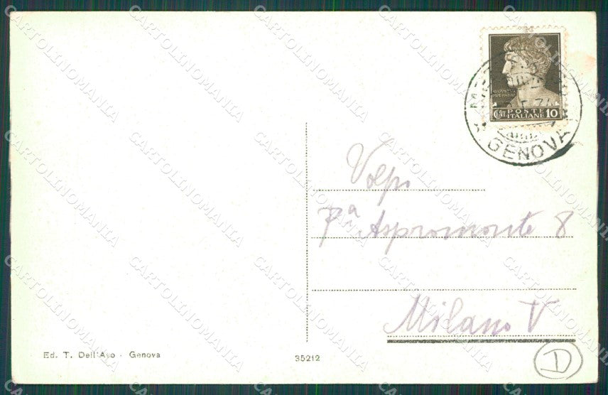 Genova Mezzanego Prati di cartolina QZ6748 – retro