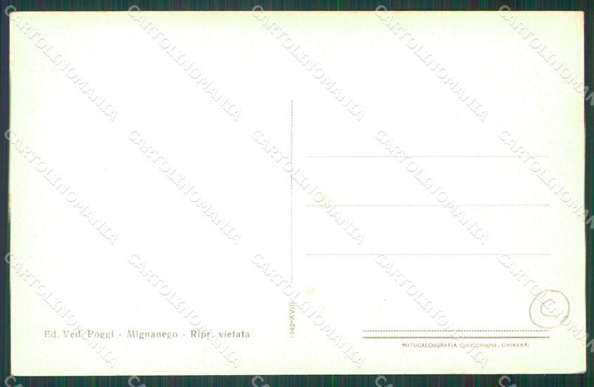 Genova Mignanego cartolina QZ6750 – retro
