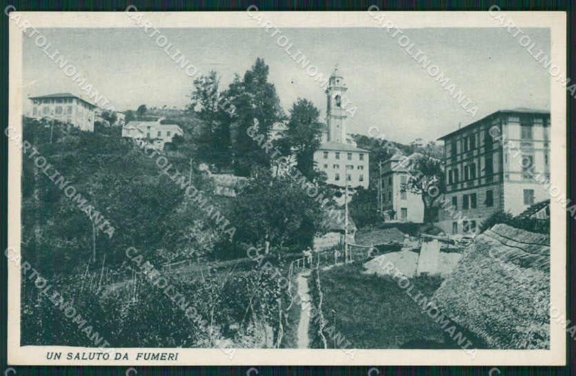 Genova Mignanego Fumeri cartolina QZ6752 – fronte