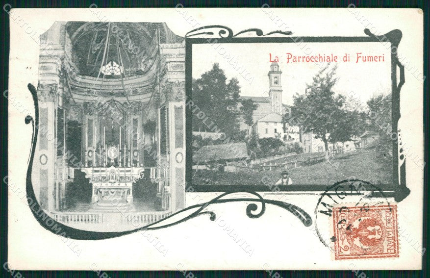 Genova Mignanego Fumeri cartolina QZ6756 – fronte