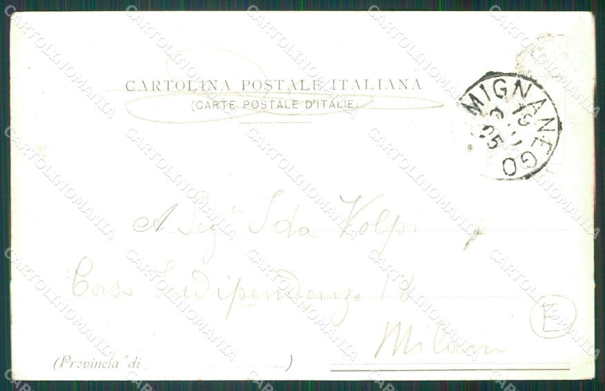 Genova Mignanego Fumeri cartolina QZ6756 – retro