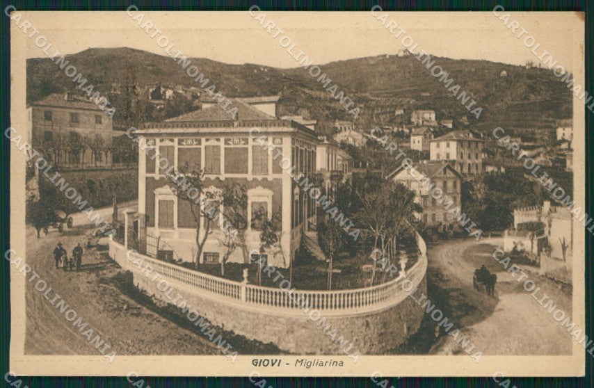 Genova Mignanego Giovi Migliarina cartolina QZ6760 – fronte