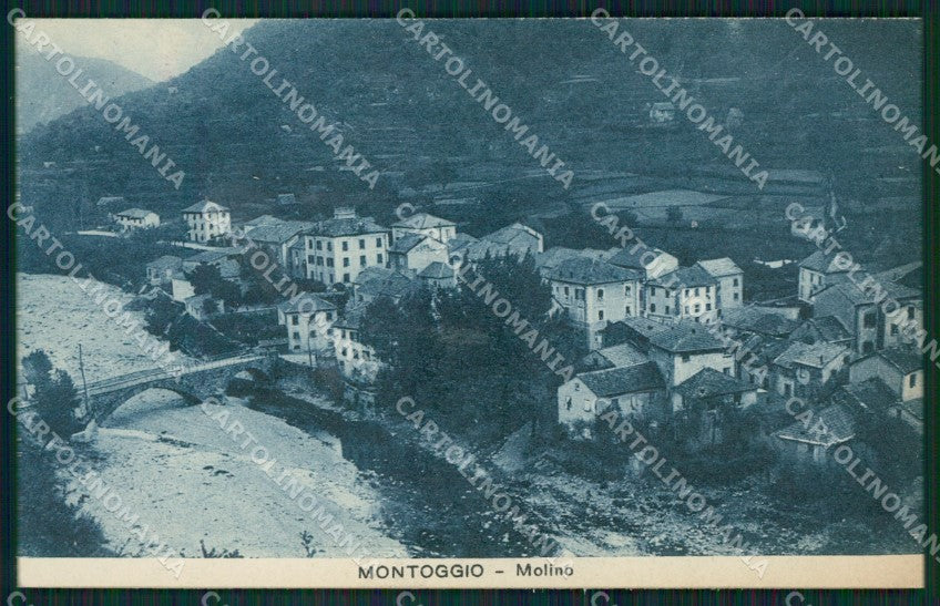 Genova Montoggio Molino cartolina QZ6765 – fronte
