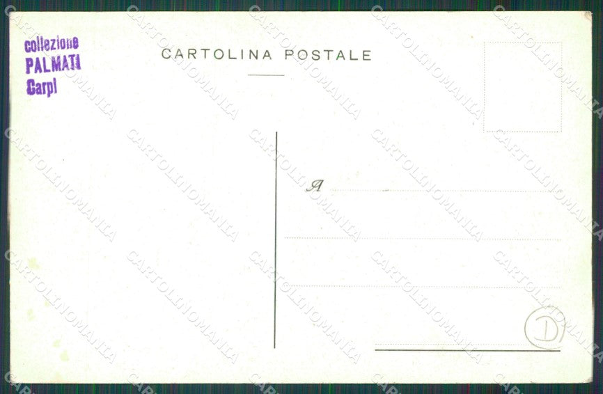 Genova Montoggio Casa Natale Perasso Fascismo cartolina QZ6766 – retro