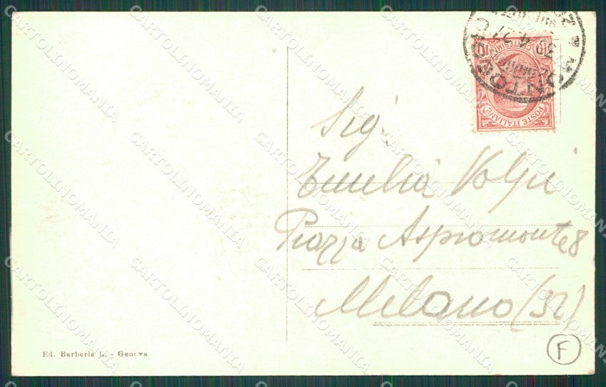 Genova Montoggio Bromia cartolina QZ6769 – retro