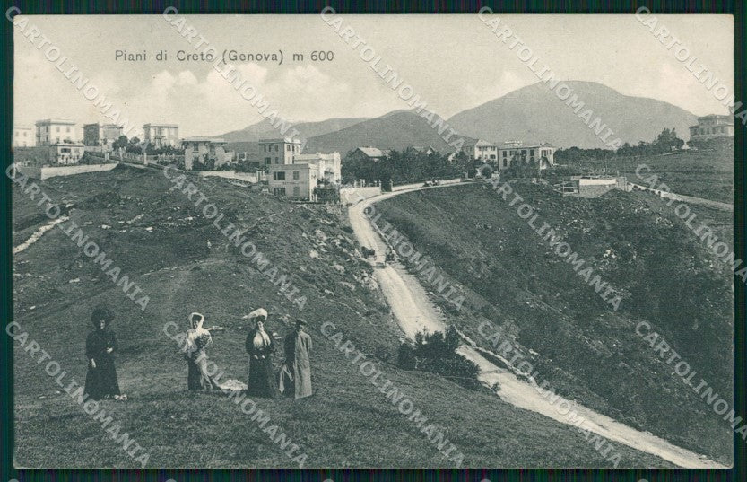 Genova Piani di Creto cartolina QZ6774 – fronte