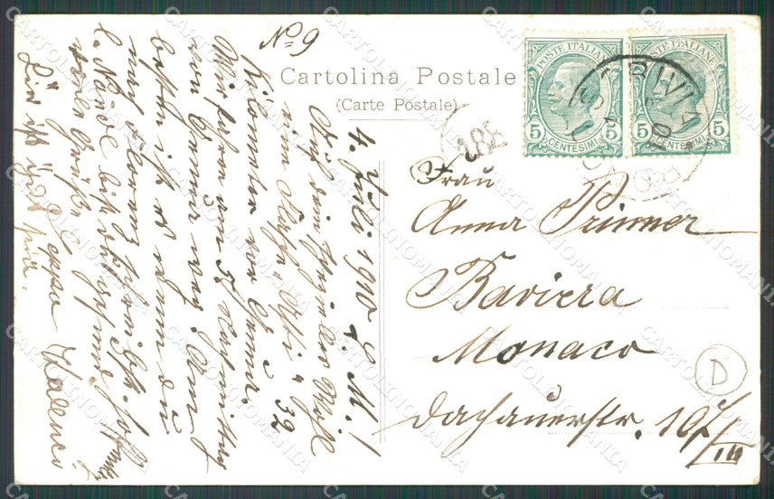 Genova Ronco Scrivia Pecora cartolina QZ6782 – retro