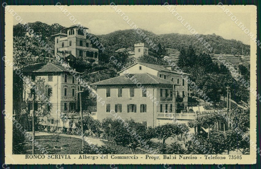 Genova Ronco Scrivia Foto cartolina QZ6785 – fronte