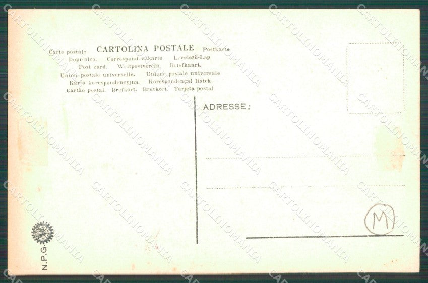 Genova Ronco Scrivia Esposizione Milano 1906 NPG Foto cartolina QZ6787 – retro