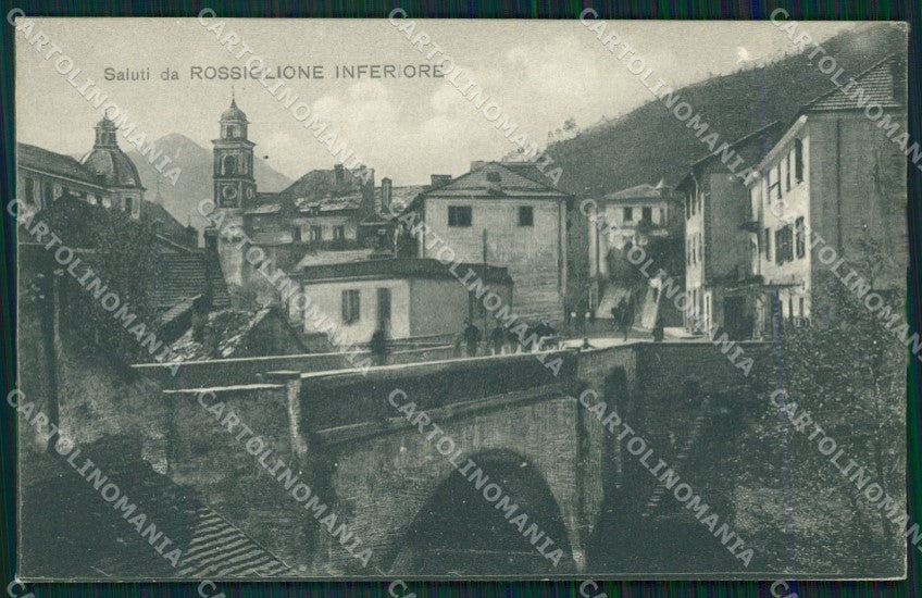 Genova Rossiglione cartolina QZ6792 – fronte