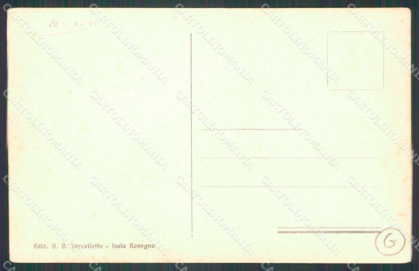 Genova Rovegno Alluvione cartolina QZ6795 – retro
