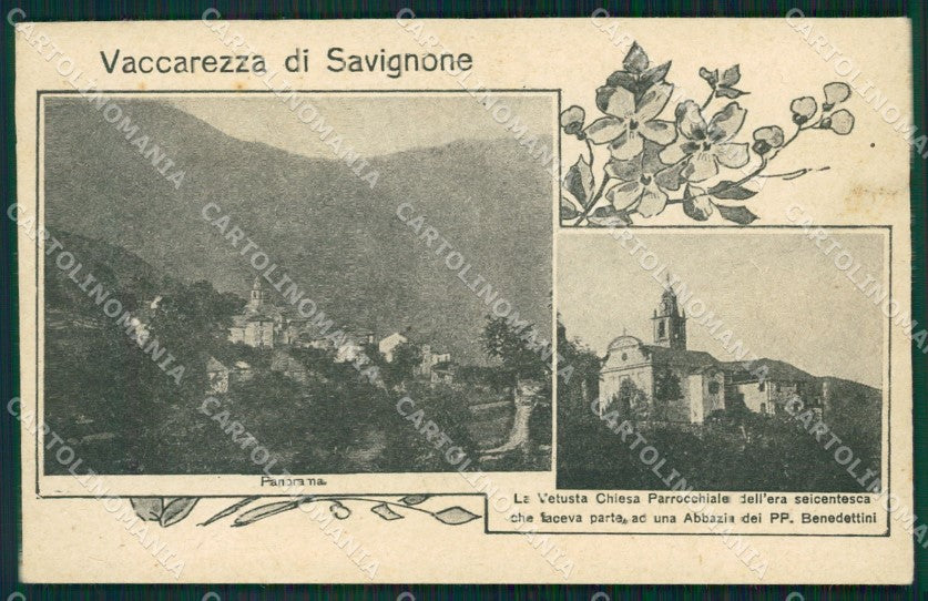 Genova Savignone Vaccarezza di cartolina QZ6801 – fronte