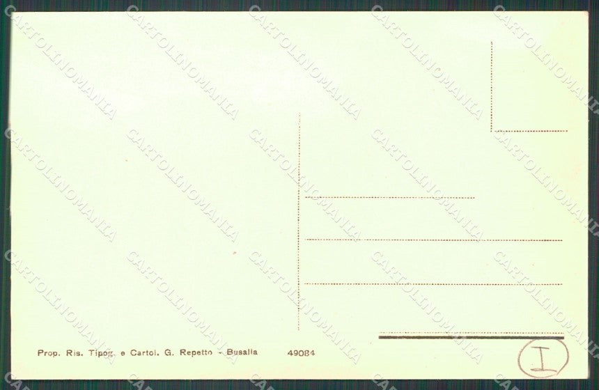 Genova Savignone cartolina QZ6810 – retro